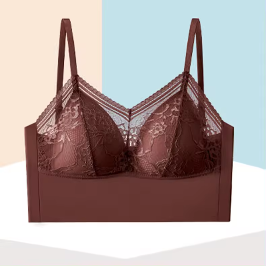 Super Breathable Full Coverage Soft Lace Push Up Premium Quality Bra