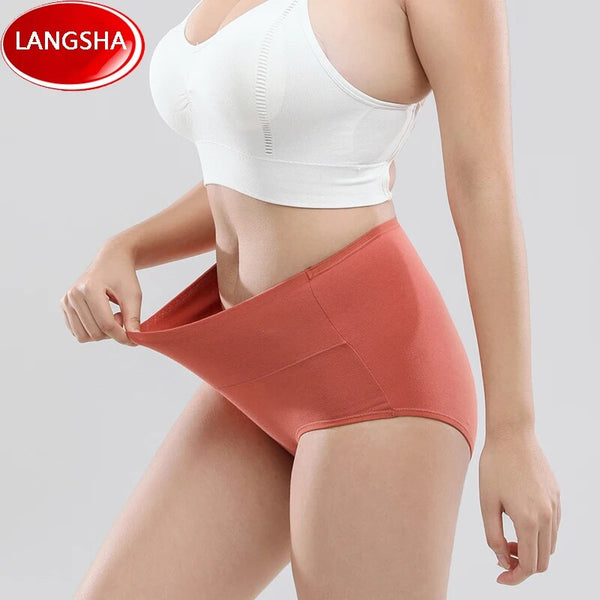 Women's Cotton High Waist Panty - MultiColor