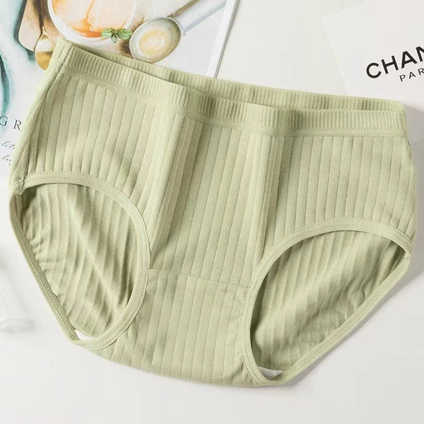 7A Quality Premium Pure Cotton Mid-Waist Panty for Women (Pack of 3)