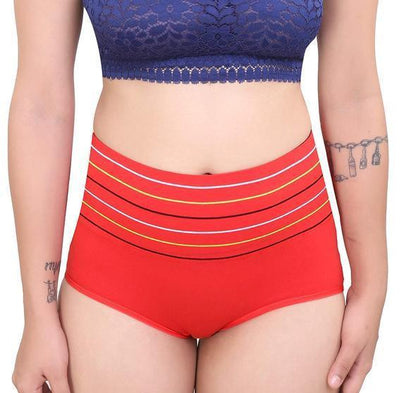 Women High Waist Lining Panty || Multi-colors