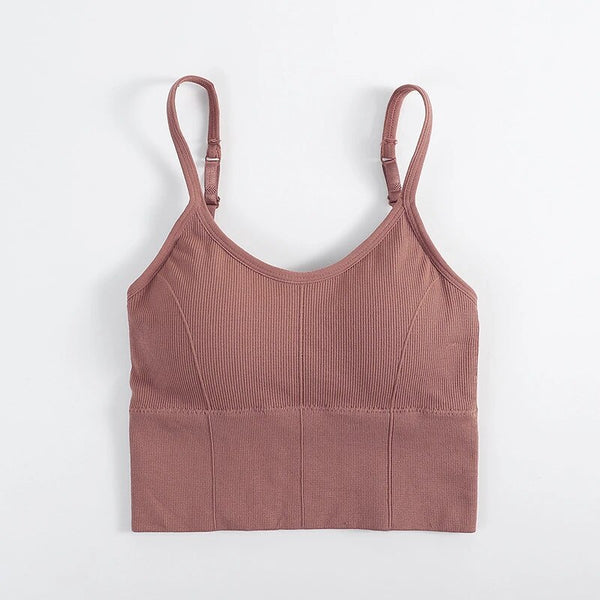 Women Bralette U-shaped Back Padded Bra