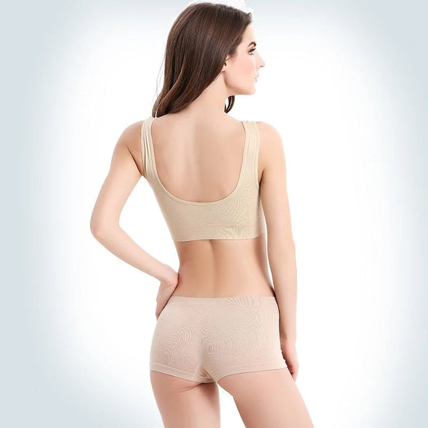 Women's Removable-Padded Non-Wired Sports Air Bra (Pack of 2)