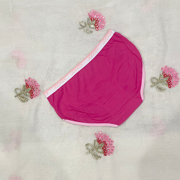 Women's JockeyFashion Plain Panties | Solid Colors | Multicolor